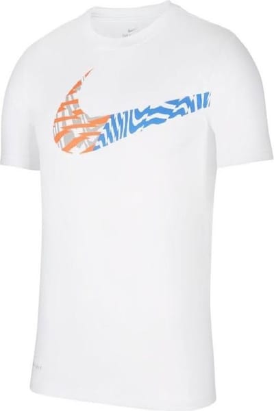 Nike NIKE LEGEND MEN'S SWOOSH TRAIN.WHI heren sportshirt wit