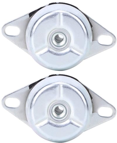Dailygoods- Schokdemper Hoge Schokabsorptie - Klokvormig - Rubberen Buffer - M10 Draad - Geschikt voor Generatoren - Veiligheidsslotonderdelen - Rubberbuffer