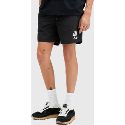 AllSaints Orlando Swimshort Jet Black Taglia: XS | Pantaloncini da bagno Outlet | Uomo | Nero