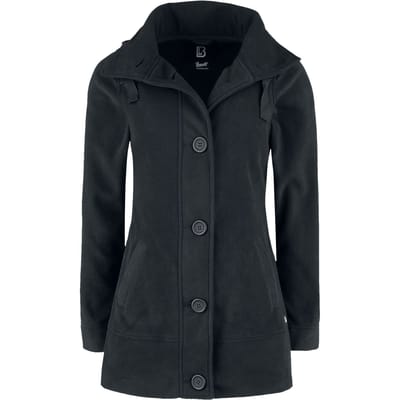 Brandit Square Fleece Dames Tussenseizoensjas - zwart - M