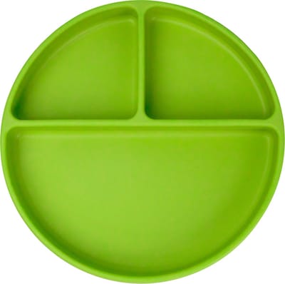JU&MP Bord Zuignap - Baby - Kinderservies - Kinderbord - Onbreekbaar - Groen