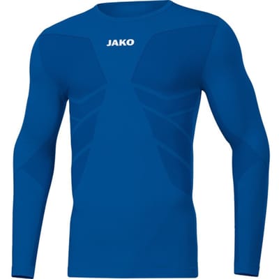 Jako Comfort 2.0 Longsleeve Kinderen - Sportroyal | Maat: 152-164