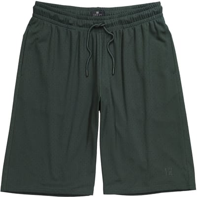 JAY-PI - Heren - Bermuda van mesh fitness Relaxed Fit QuickDry - Donkergroen - Maat 3XL