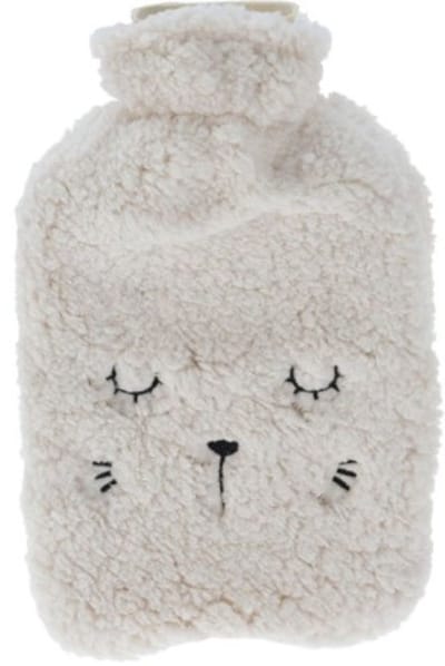 Home & Styling Warmwaterkruik Beertje - 40x10cm - Wit