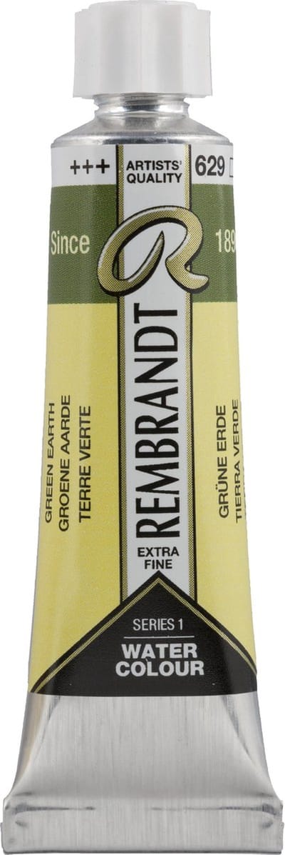 Rembrandt Aquarelverf Tube 10 ml Groene Aarde 629