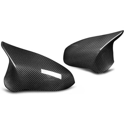 Carbon Fiber Zijspiegel ADD ON Kappen Passen voor M2 M3 M4 F87 F80 F82(LHD ) black