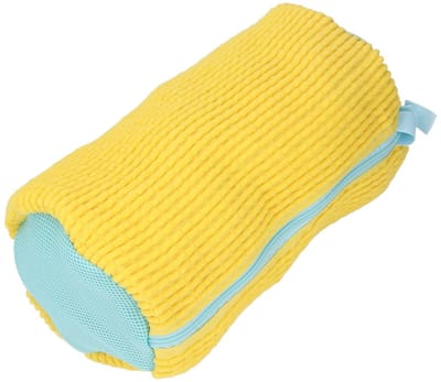 Dailygoods- Schoenwaszak 360° Reiniging - Stevige Ritssluiting - Scheurbestendig - Chenille - Voor Alle Schoenen - Herbruikbaar - Schoenentas