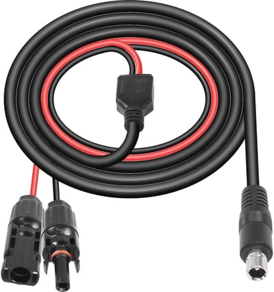 Zonne-energie verlengkabel 1.8M naar DC 8020 voor zonnepanelen – 16 AWG connectoren