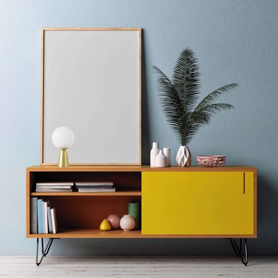 miloox by Sforzin Tafellamp Lunar met gouden voet, Ø 20 cm