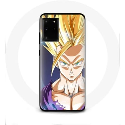 Case voor Samsung Galaxy S11 Plus Dragon Ball Manga Goku Angry Face