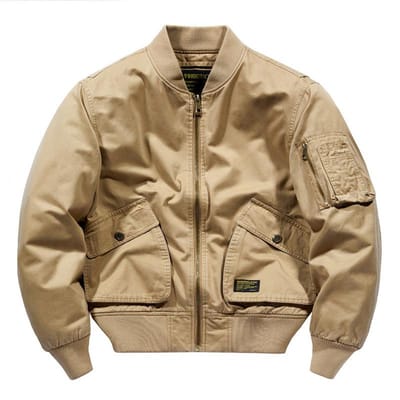 Nieuw Herfst- en Winter Vliegpak Jas Heren Verdikt Baseball Uniform Herfst en Winter Grote Maat Los Werkjack XXL