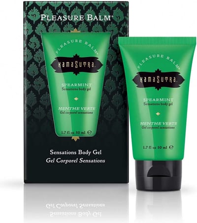 Kama Sutra Pleasure Balm - groene munt