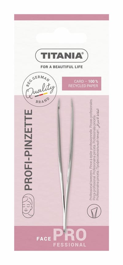 Titania Pincet 9,5 Cm Rvs Zilver