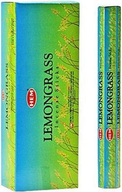 HEM Wierook - Lemongrass - Slof (6 pakjes/120 stokjes)