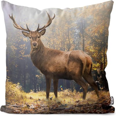 Waterdichte Sierkussenhoes Bos Herfst Buiten & Binnen 80x80 cm