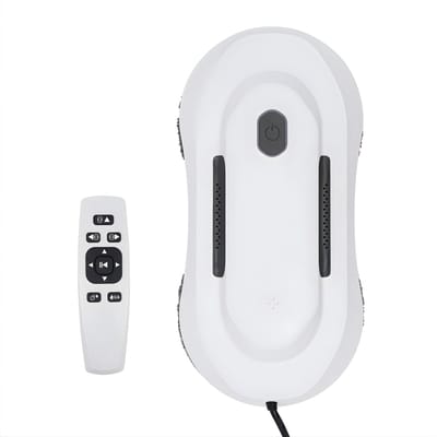 Raamrobot – Elektrisch – Ultradunne Window Cleaner met Afstandsbediening, 72W, Intelligent, 2800Pa Zuigkracht – Wit