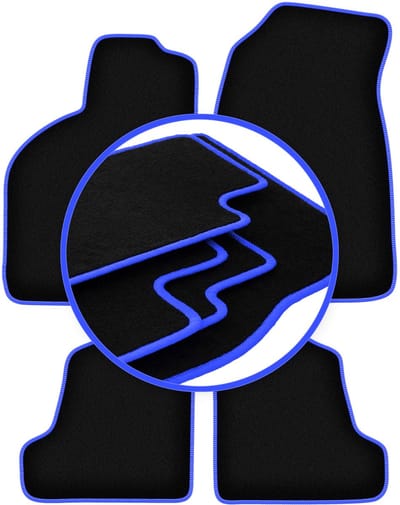 CARLUX-BLUE automatten voor: Saab 9-3 I Aero, liftback, sedan (1998-2002)