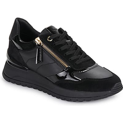 GEOX DESYA DAMES Sneakers - ZWART - Maat 36