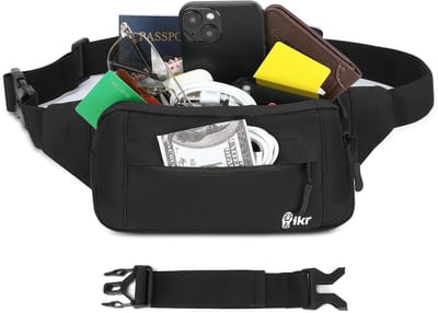 Hikr® Heuptas - Buideltas - Heren & Dames - Fanny pack - Buideltasje - Waterdicht