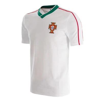 COPA Football - Portugal 1986 - Retro Uit Voetbalshirt - Heren - M - Wit