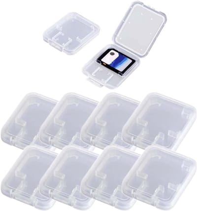 Opbergdozen Geheugenkaarten - SD Kaarthouder - Veilig Transport - Schokbestendig Krasbestendig - Compact Lichtgewicht