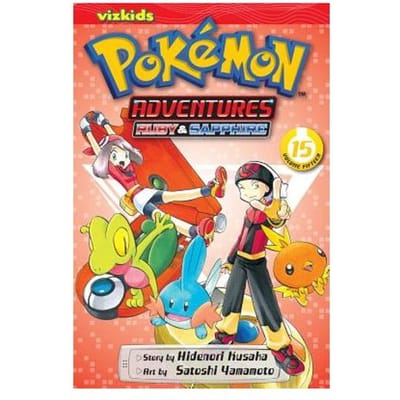 Pokemon Avonturen Ruby en Saffier Deel. 15 door Hidenori Kusaka Paperback Boek 9781421535494