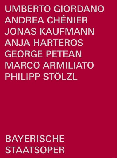 Bayerisches Staatsorchester, Marco Armiliato - Andrea Chenier (DVD)