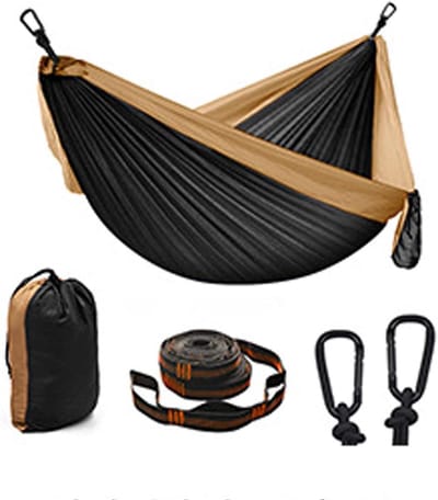 Hangmat voor 2 Personen - Kampeerhangmat Outdoorhangmat - Ontspannen in de Natuur - Super Lichtgewicht Materiaal - 320x200cm - C