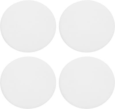 Deurstoppers - Wandbeschermers Deur bumpers - Muren beschermen - Zelfklevend PVC - 60 mm - Wit