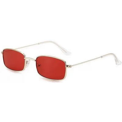 Mode Kleine Vierkante Zonnebril Reizen Retro Sport Zonnebril Trending Retro Metalen Montuur Brillen UV400 Bescherming Bril