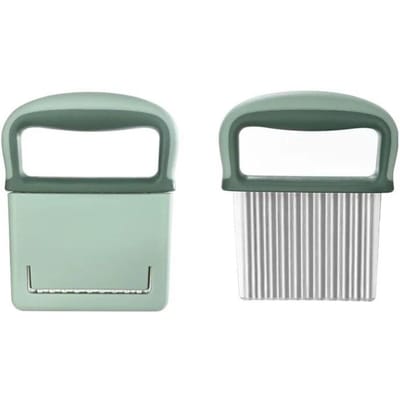 1 stks Aardappel Chip Slicer Cutter Groente Fruit Gegolfd Golvend Mes Frieten Aardappel Cutter Keuken Gadget