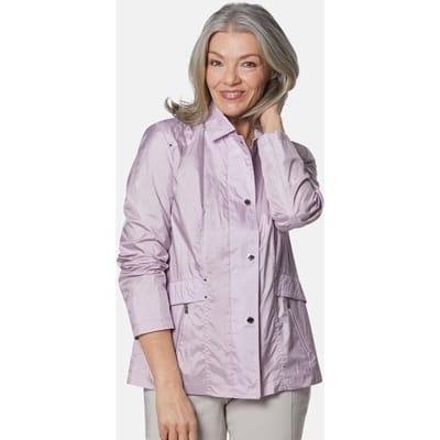 Licht jasje met een chique glans - sering - Gr. 38 van Goldner Fashion