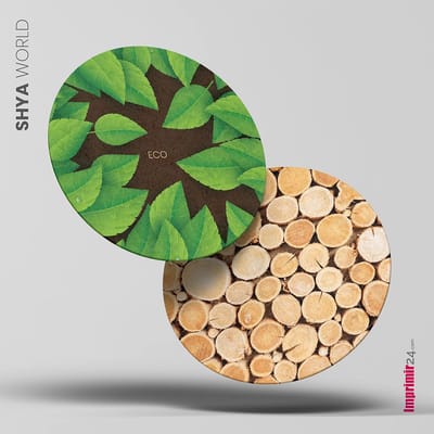 Kartonnen Onderzetters - Bekerhouders Dranken - Tafel Beschermen - Absorberend Materiaal - 10 x 10 cm - Natuurlijk Karton