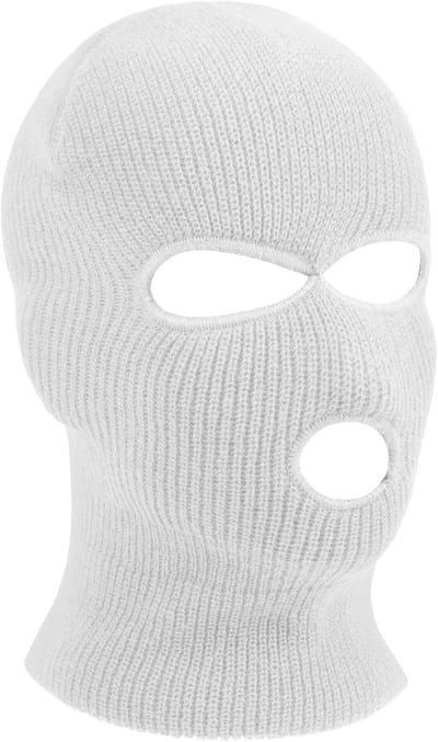 Multifunctionele Balaclava met 3 en 2 Gaten voor Skiën, Fietsen en Motorrijden - Warm en Ademend Masker