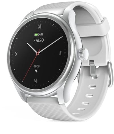 Hama Smartwatch 5010 Rond Slaapbewaking Waterdicht 1.38 Inch Zilver/Grijs
