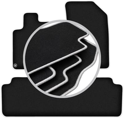 CARLUX-SILVER automatten voor: Citroen C5 I stationwagen, sedan (2001-2008)