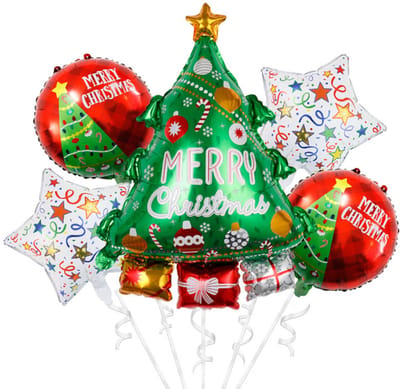 Kerstballon Set - Kerstcadeau - Kerst Ballonnen - Kerstboomballon - Kerstboom - Kerst Thema