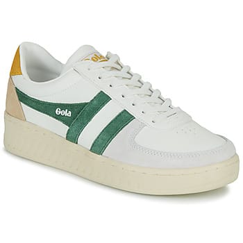 Gola damessneaker Grandslam Trident wit groen