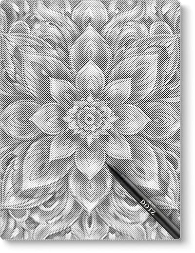Mandala 3 | Dot painting | 30x40cm | Dot painting | Oh My Dotz | Dots stippen | Diamond painting & Schilderen op nummer alternatief | Happy hobby