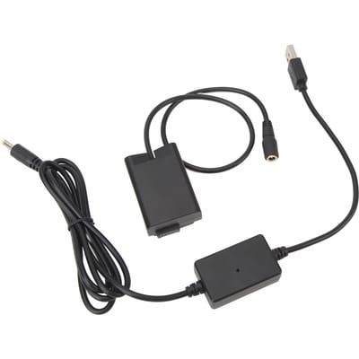 Camera Dummy Batterij EN EL25 Volledig Gedecodeerd Continue Voeding USB Interface PCM Veiligheid gray