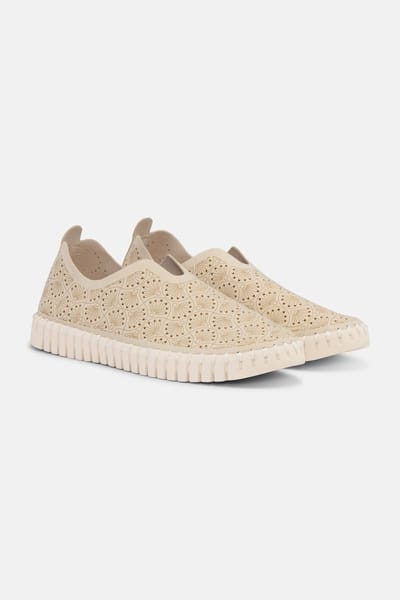 Espadrilles met organisch patroon dames Ilse Jacobsen Hornbæk Tulip Organic