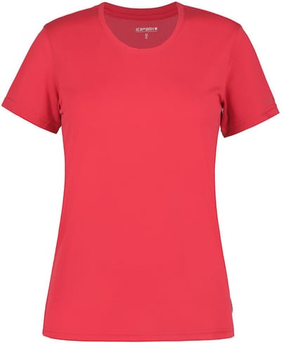 Icepeak Belfast T-shirt Met Korte Mouwen Rood L Vrouw