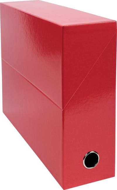 Exacompta 5x Iderama® Transportdoos 90mm - Rood - 89925E