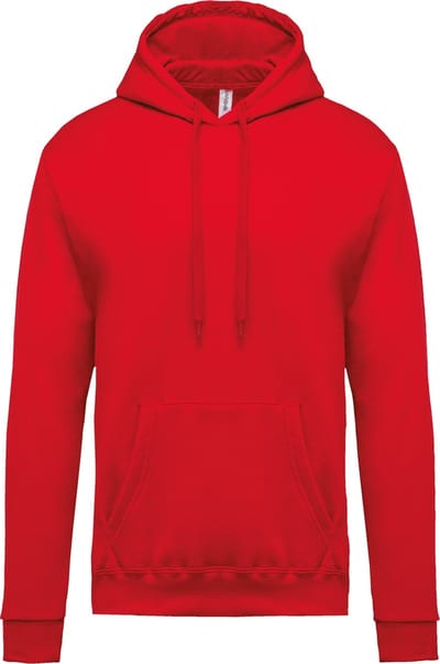 Kariban Herensweater met capuchon K476 - Red - XS