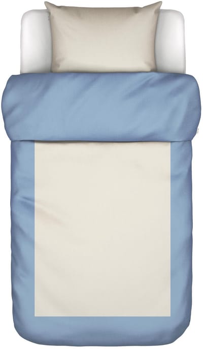 Marc O'Polo Keersten Dekbedovertrek Denim blue - Eenpersoons – 140x200/220 cm