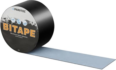 Bitumen Afdicht Tape Zwart 75mm x 10m - Waterdicht Aluminium Herstelband voor Dak, Goten en Constructies