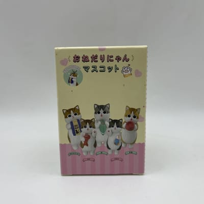 Nieuwe Mofusand Kattenvoer Serie Blind Box Anime Karakter Accessoires Schattige Pop Handgemaakt Model Decoratie Speelgoed Verzamelspeelgoed Cadeau gray