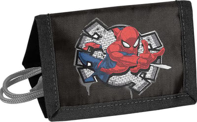SpiderMan Portemonnee, Danger - 12 x 8,5 x 1 cm - Polyester
