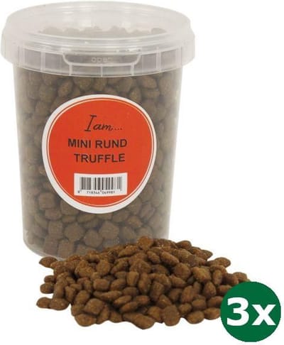 3x300 gr I am mini rund truffle