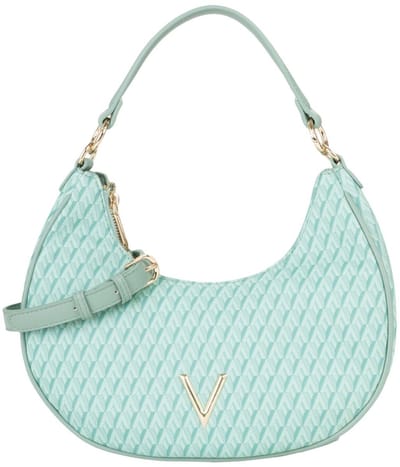 VALENTINO schoudertas Queen Re Hobo Bag Laguna / Multicolor mintgroen